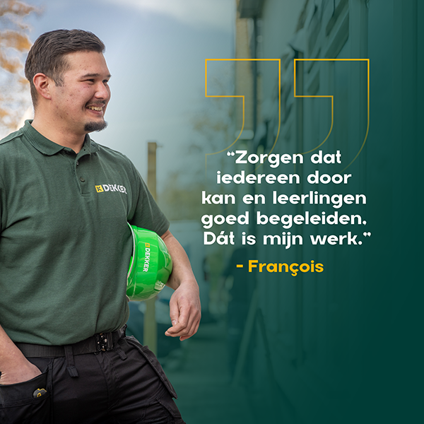 Dekker Kozijnprojecten - Werken bij Dekker voorman