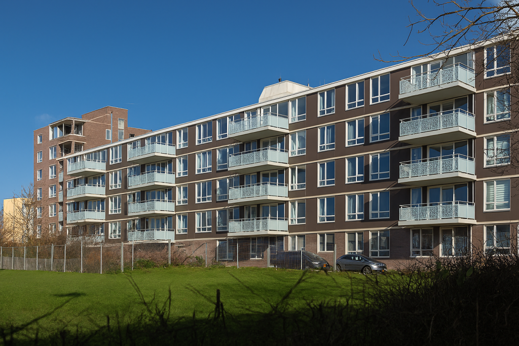 Gevebekleding en kozijnvervanging, 76 woningen Schimmelpenninckstraat, Rotterdam
